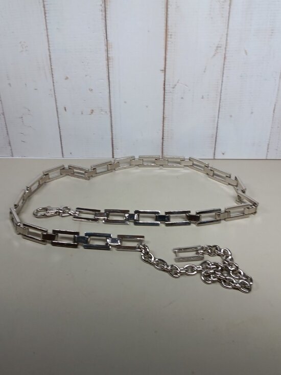 Belt Industrial Interlocking Stainless Steel Rectangular Runway Chain Link 36\